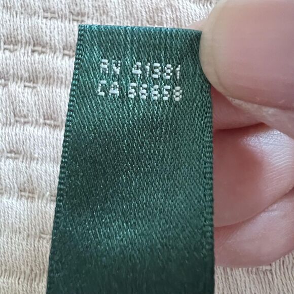 Lauren Ralph Lauren Dress Womens Medium Navy Stripe Button Shoulder Boatneck - Picture 8 of 14